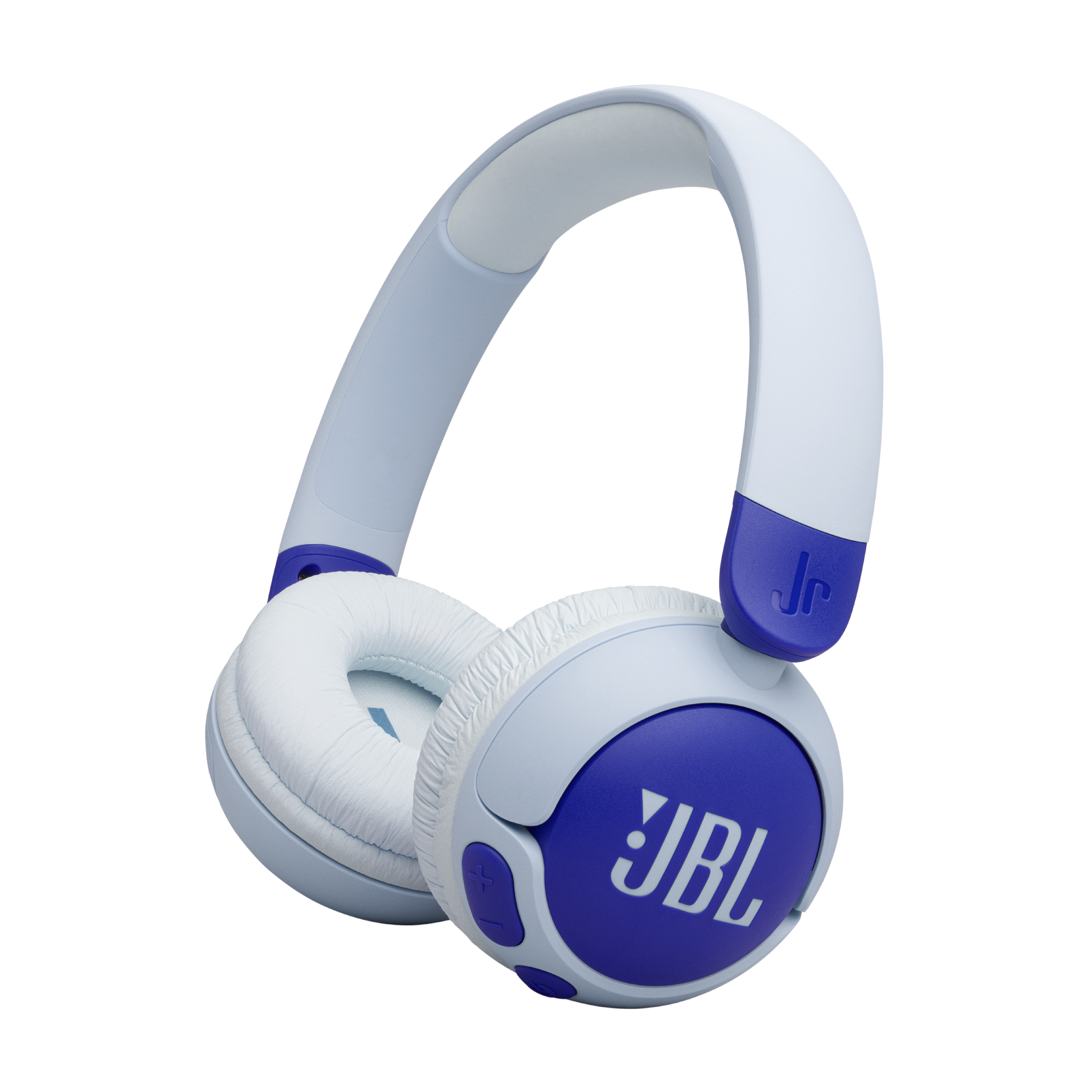 JBL Junior 320BT - Blue - Wireless on-ear kids headphones - Hero